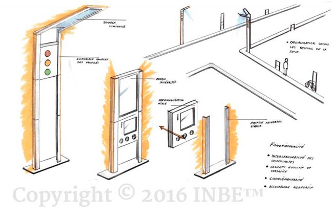 Luminaires ville intelligente